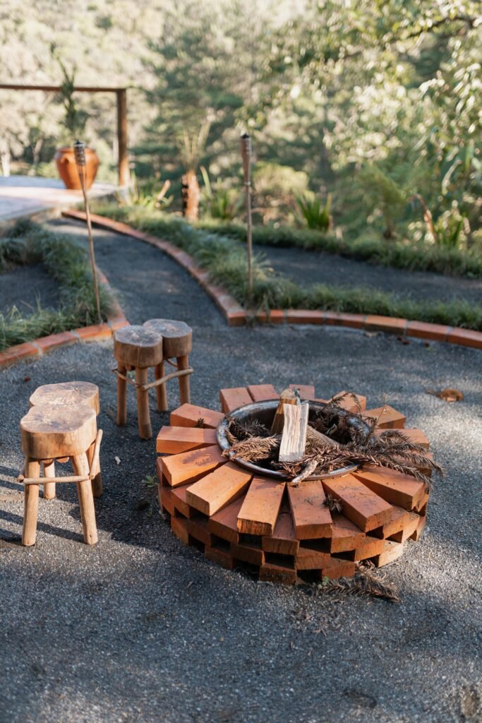 DIY Fire Pit & Seating Area