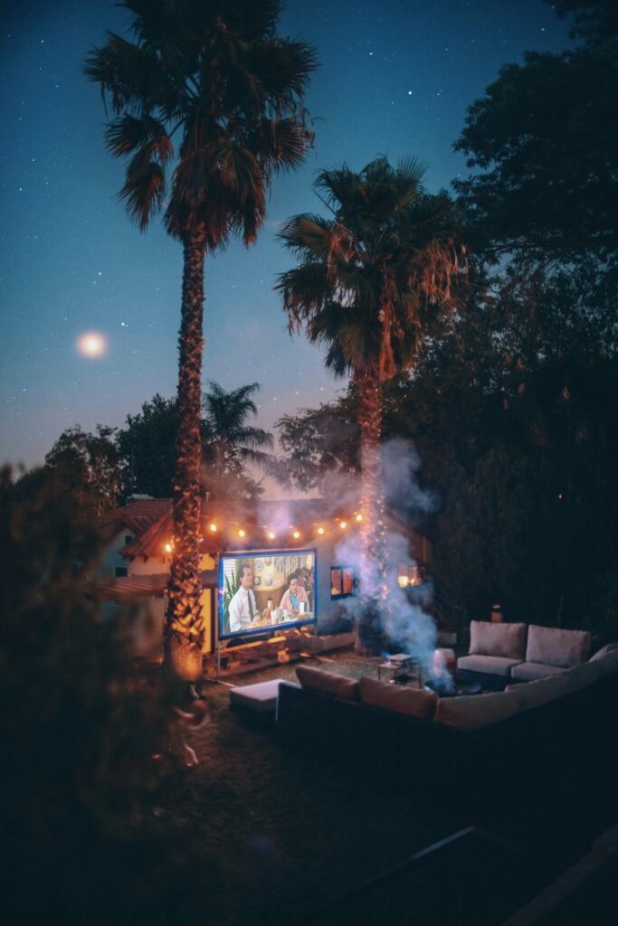 Create an Outdoor Movie Screen